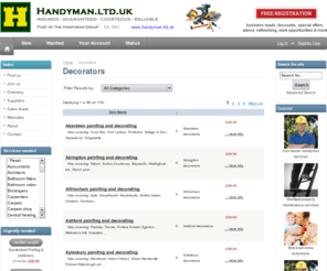 paintersanddecorators.org.uk: Decorating : Handyman.ltd.uk
Handyman.ltd.uk : Decorating - Join About Find Contact Directory Handyman.ltd.uk,