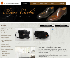 bien-cache.com: Bien Cache
Bien Caché provides handmade exclusive shoes, bags and accessories for men.