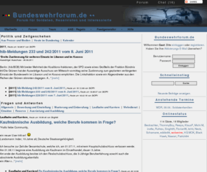 bundeswehrforum.de: Bundeswehrforum.de - Startseite
Bundeswehrforum.de - Startseite
