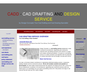 caddcaddraftinganddesignservice.com: cad drafting service
We are a cad drafting service company established in order to provide cad drafting and cad design assistance to architects, engineers and contractors.