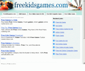 freekidsgames.com: freekidsgames.com: The Leading Video Games Site on the Net
