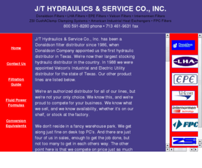 jthydraulics.com: JTHYDRAULICS.COM is Donaldson Filters, Velcon Filters, Internormen Filters, EPE, LHA
Hydraulic distributor for Donaldson Filters, Velcon Filters, Atico-Internormen Filters, Honor Gear Pumps, ZSI Cushion Clamps, American Industrial Coolers, Hydra-Mount and more