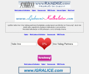 SMS Ljubavni Oglasi http://dawhois.com/site/ljubavni-kalkulator.com