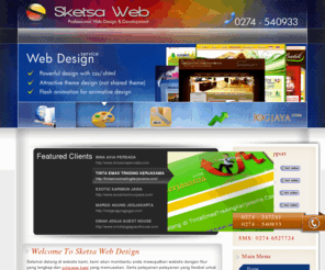 sketsa.co.id: Welcome To Sketsa Web Design | Sketsa Web Design | Jasa Pembuatan Website Jogja Indonesia, Murah, Berkualitas, Professional
Selamat datang di website kami, kami akan membantu anda mewujudkan website dengan fitur yang lengkap dan pelayanan kami yang…