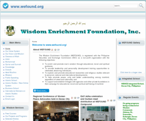 wefound.org: Welcome to www.wefound.org!
Joomla! - the dynamic portal engine and content management system