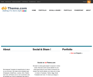 dotheme.com: doTheme : Template download center
doTheme : Template download center. We have many Theme & Template for free. e.g. Powerpoint, Wordpress, Joomla, Html and Publish&Decorate on you are works.