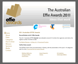 effies.com.au: The Communications Council - Effies
