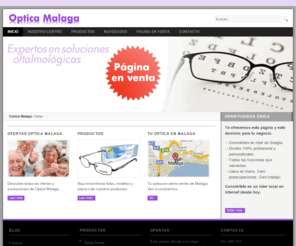 opticamalaga.net: Optica Malaga
optica Malaga, pagina en venta, su optica en malaga