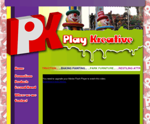 playkreative.com: Play Kreative
La PLAY KREATIVE è una azienda che nasce dopo un attenta ed approfondita decisione di entrare sul mercato dell'intrattenimento e di tutto ciò che gira intorno al mondo del Luna Park e dello Spettacolo Viaggiante.