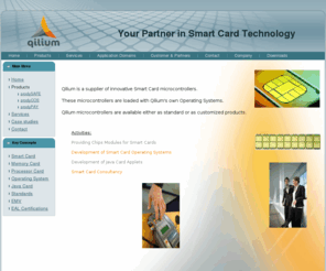 qilium.com: Home Page
Qilium - Smartcard Solutions