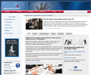 singlepointoc.com: Single Point of Contact
Single Point of Contact is an outsource IT provider that can augment and provide an end-to-end solution for your IT environment.