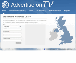 advertiseontv.co.uk: Advertise on TV | Welcome To Advertise on TV
DESCRIPTION