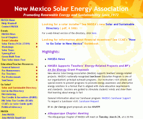 nmsea.org: NMSEA - New Mexico Solar Energy Association
