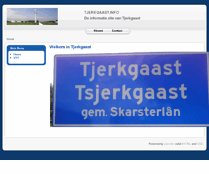tjerkgaast.info: Welkom in Tjerkgaast
Joomla! - Het dynamische portaal- en Content Management Systeem