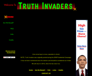 truthinvaders.com: Truth Invaders - Home
