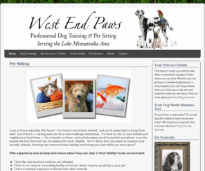 westendpaws.net: West End Paws Dog Training and Pet Sitting
 West End Paws - Pet Sitting & Dog Training 