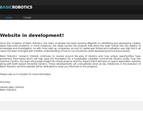 basic-robotics.com: Welcome to Basic Robotics
Basic Robotics Home Page