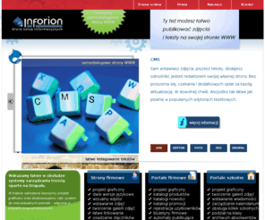 inforion.pl: inforion
Wdrażamy łatwe w obsłudze systemy zarządzania treścią oparte na systemie Drupal.