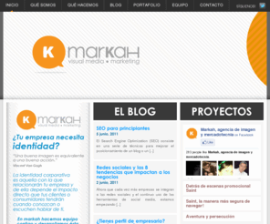 somosmarkah.com: markah
Agencia constructora de marcas que realiza campañas de comunicación integral a través de técnicas de mercadotecnia para el beneficio de marcas, empresas, productos o servicios.