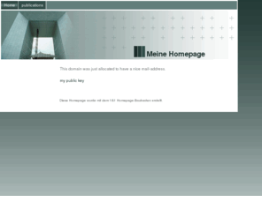 walischewski.net: Meine Homepage - Home
Meine Homepage