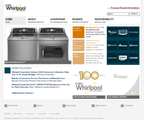 whirlpool-habitat.com: Whirlpool/Habitat for Humanity Web Site
Whirlpool Corporation is more than just a builder of Habitat for Humanity houses.