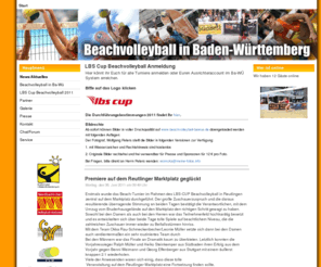 beachvolleyball-bawue.de: Beachvolleyball in Baden-Württemberg
Beachvolleyball Baden-Wuerttemberg, das Beach-Portal im Sueden