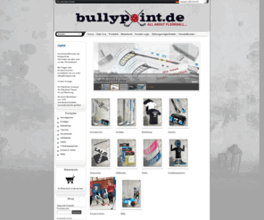 bullypoint.com: Home - Bullypoint.com
Bullypoin Online Shop für Flooball Zubehör.