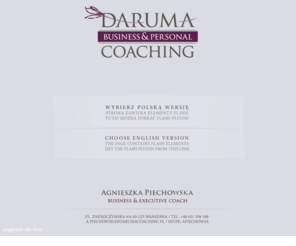 darumacoaching.pl: Daruma - Business & Personal Coaching
Daruma - Business & Personal Coaching
