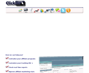 eaffiliatetool.com: Clickint.net, the affiliate marketing tool
An affiliate marketing tool that helps you to centralize all your affiliate programs, gives you real time reports, control campaign caps, allow pixel tracking, perform link cloaking and more