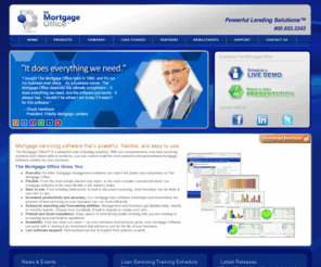 loan-servicing-software.com: Mortgage Software, Loan Servicing & Lending - The Mortgage Office
Get a powerful suite of loan software and lending solutions from The Mortgage Office—featuring mortgage servicing software for powerful business solutions. Visit MortgageOffice.com for more information! 