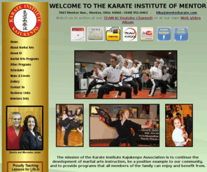 mentorkarate.com: Welcome to The Mentor Karate Institute!
