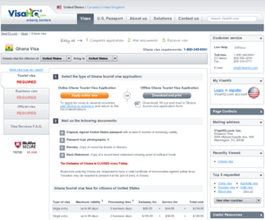 ghana-visa.info: Ghana Visa: Application, Requirements. Apply for Ghanaian Visas Online.
Ghana Visa  Services: Secure Online Application; Tourist, Business, Private Visas to Ghana. Comprehensive Information on Ghana Visa Requirements - Apply Now.