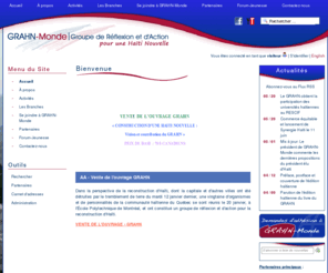 haiti-grahn.net: GRAHN-Monde
Site officiel du Groupe de réflexion et d'action pour une Haiti nouvelle