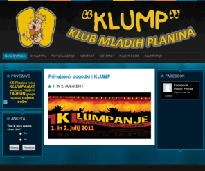 klumpplanina.com: Prihajajoči dogodki | KLUMP
KLUMP Klub mladih Planina