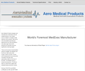 internationalambulance.com: Aero Medical Products | Aircraft Medical Interiors | Aircraft Stretchers
Aero Medical Products Co., Inc. is an FAA/EASA approved manufacturer of professional aircraft medical interiors