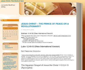 logion.info: Jesus Christ, The Word of God
