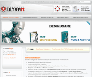 servicecalculatoare.com: Service Calculatoare
Service calculatoare Bucuresti cu abonament in sectorul 1, 2, 3, 4, 5 sau 6, service calculatoare cu consultanta it si audit it de specialitate.