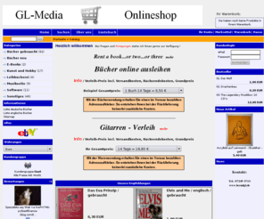 gl-media.com: GL-Media
leihbücher,E-book's,bernd gläser,