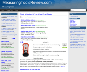 measuringtoolsreview.com: Measuring Tools Review
Measuring tool reviews, laser measuring, distance measuring and portable table saw Reviews.