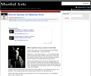 shb07.com: Martial Arts
The most up-to-date information on Martial Arts