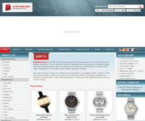 shop4brand.com: Tissot & Timex Watches, Mido Watch, Rayban & Versace Sunglasses & Other Brands Too
Tissot Watches, Mido Watch, Timex Watches, Rayban Sunglasses & Versace Sunglasses and many more products at very low price with manufacturer packaging and guarantee. We offer full value for your money.