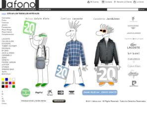 lafono.com: DTO 20% EN TODOS LOS ARTÍCULOS
Moda Hombre - Lafono.com