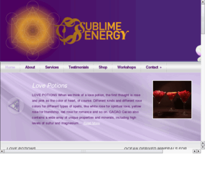 sublimeenergy.com: Techniques and tools are empowering, simplified, timely for mind, body & spirit
Sublime Energy provides simplified services to facilitate and create efficiencies around energy management in our daily lives for mind, body & spirit