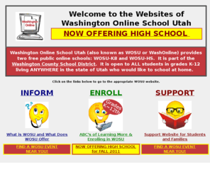 washonline.org: Washington Online School Utah - Information Site
