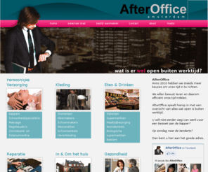 afteroffice.mobi: AfterOffice • Amsterdam • Winkels open buiten werktijd
Welke winkels zijn er open buiten werktijd? Hier vind u het overzicht van winkels die geopend zijn.