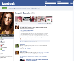 annabellecosmeticsfacebook.com: Incompatible Browser | Facebook
 Facebook is a social utility that connects people with friends and others who work, study and live around them. People use Facebook to keep up with friends, upload an unlimited number of photos, post links and videos, and learn more about the people they meet.