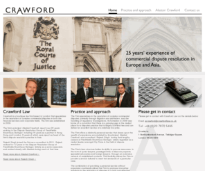 crawfordlaw.co.uk: Welcome | Crawford Law
Welcome to Crawford Law, commercial and litigation solicitors based in London, UK.