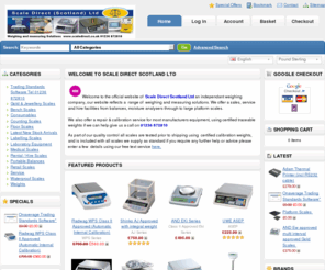 scaledirect.co.uk: Scale Direct Tel 01236 872810
Welcome to our web site, we provide technical sales support including installation, calibration, scale rental and service of a range of products backed up by our repair & calibration facilities in Glasgow if you cannot see what you need simply fill in some details on our contact form at top of page 