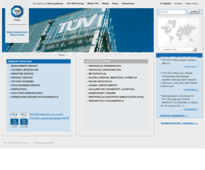 tuevpolska.com: TÜV SÜD Polska - ISO 9001, ISO 22000, ISO 14001, OHSAS, szkolenia ISO 9001, auditor, nadzór budowlany, inspekcje, inspektor budowlany, audit energetyczny
TÜV SÜD Polska jest częścią międzynarodowej organizacji specjalizującej się w certyfikacji, ekspertyzach technicznych, testach, inspekcjach  oraz szkoleniach. Logo firmy w postaci niebieskiego oktagonu jest przez niemal 150 lat symbolem solidności, bezpieczeństwa i jakości produktów oraz usług./> 
<meta name=