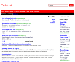 yanbal.net: Yanbal at Yanbal.net
Information about Yanbal